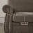 66''  Rolled Arms Chenille Small Sofa Couch, Chesterfield Sofa With Nailhead For Living Room.-1811492786