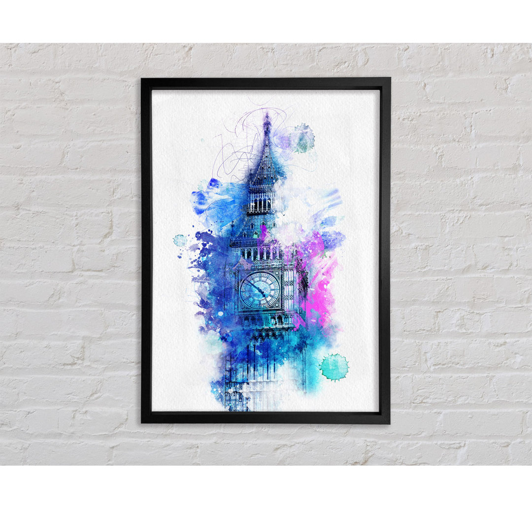 Aquarell Big Ben 2 - Druck