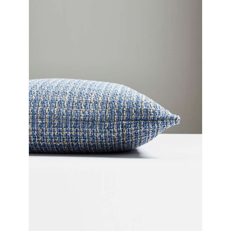 Coussin Sahara Highland Chenille, Humeur bleue