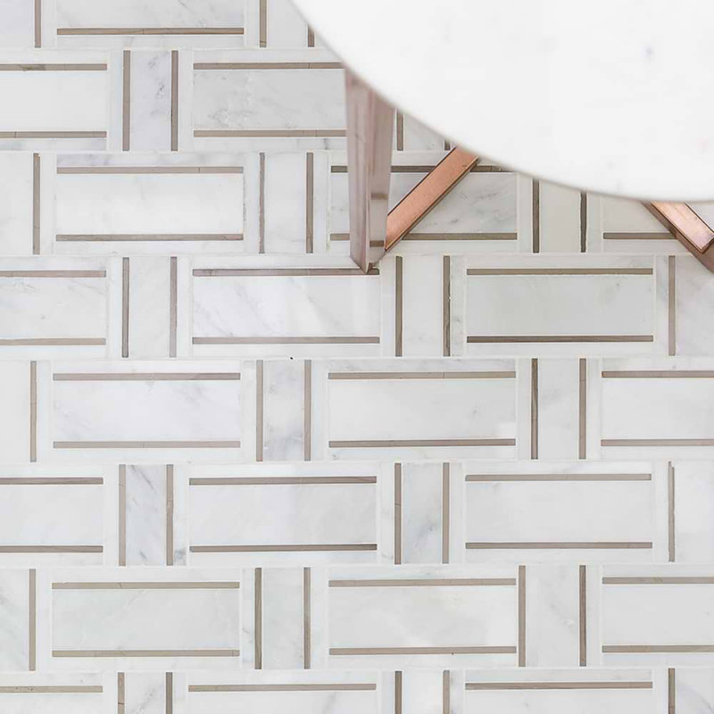 Esplanade Marble Tile, Canyon Cloud