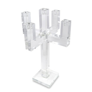 Crystal Candelabra -5 Light