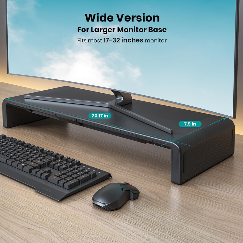 Monitor Stand, Black