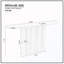 Console avec pieds cylindriques-1833759974