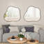 Miroir d'appoint mural