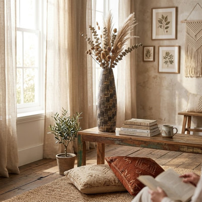 Tereasa Terracotta Floor Vase
