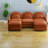 Cloud Comfort Sectionals Teddy 3 Seat Modern Modular Sofa For Home