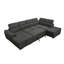 Canapé-lit modulaire en U ferme de 52,5 po avec lit escamotable Narender-100762273