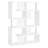 Petula 5-tier Geometric Bookcase-1294773234