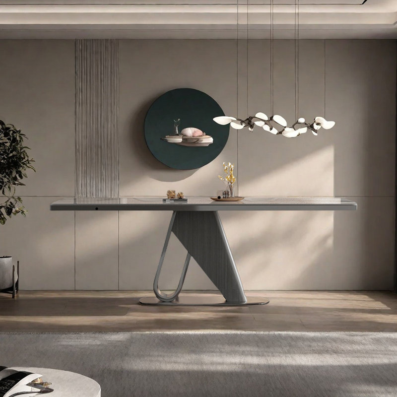Table de salle à manger Light Luxury Simplicity, H 29,53 po x L 70,87 po x l 35,43 po