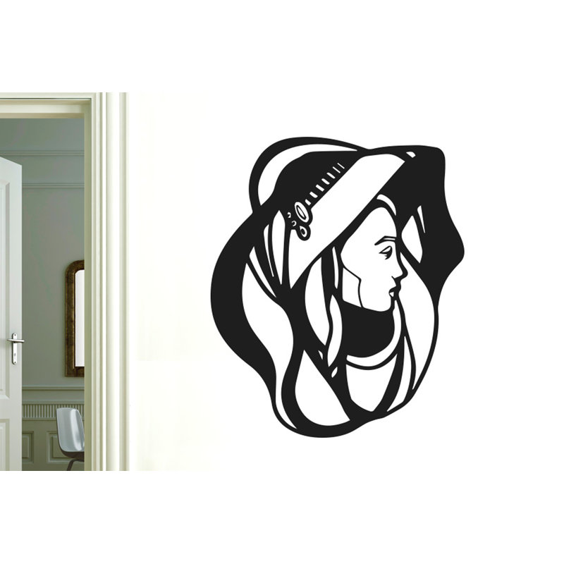 Wall Decal, Black, Large