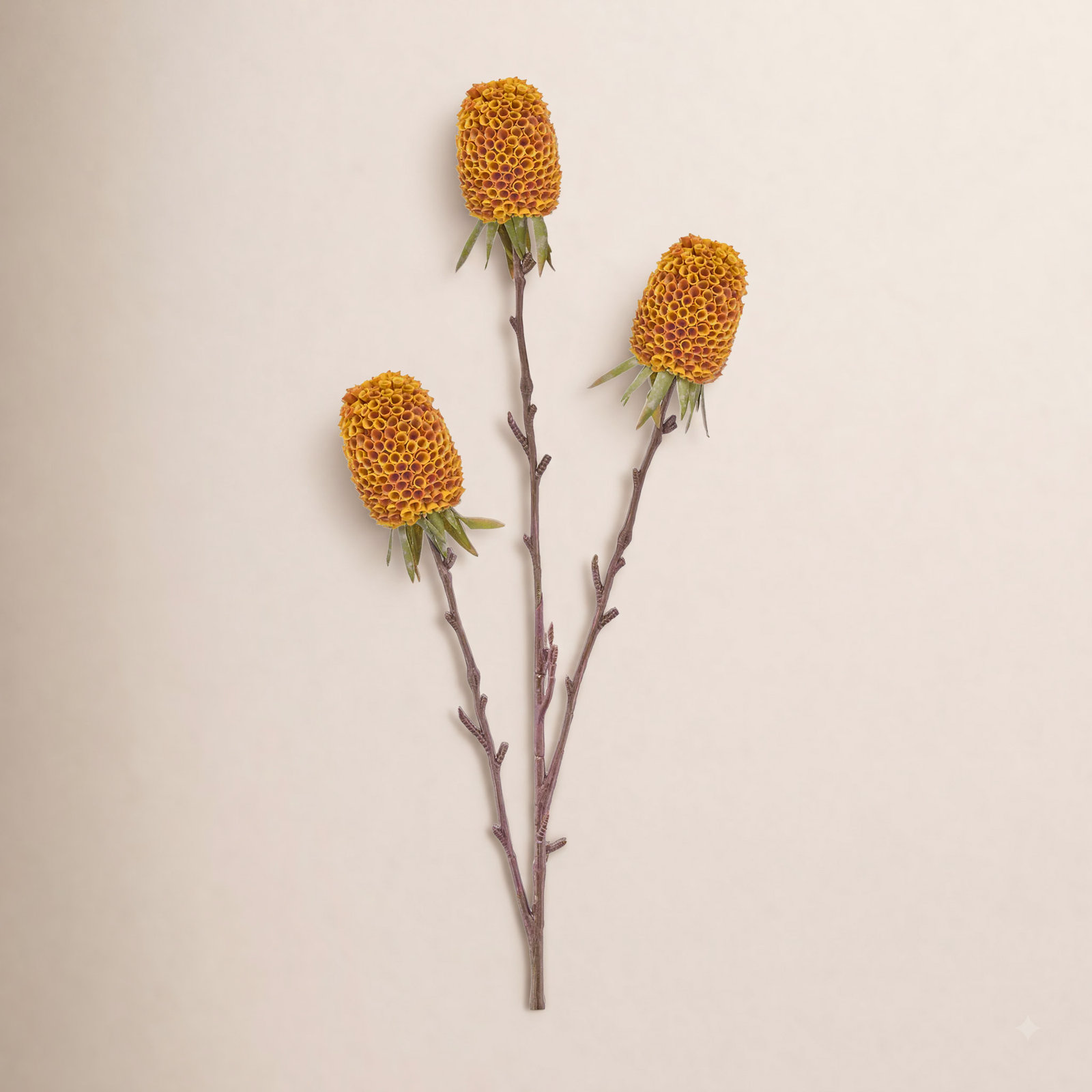 29" Autumn Thistle X3, Pink