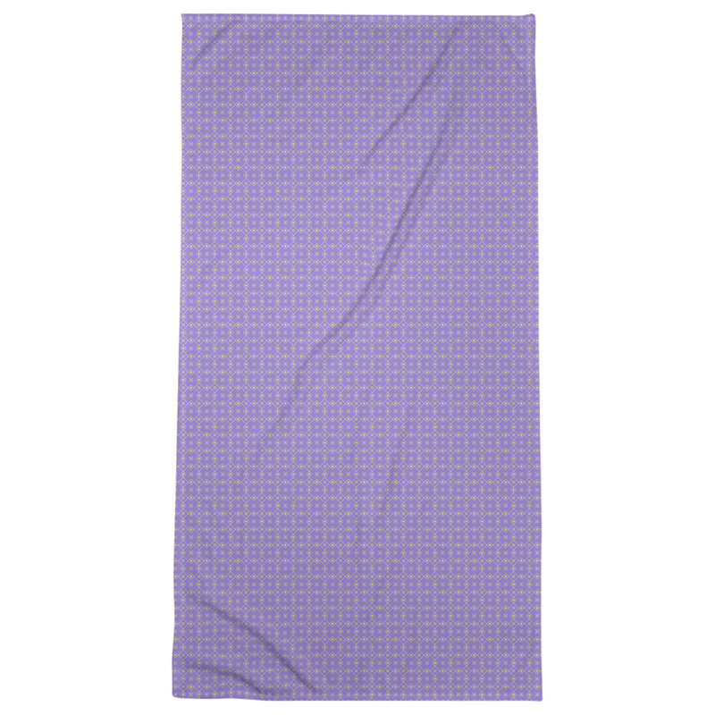 Katelyn Elizabeth Beach Towel, Purple/Yellow
