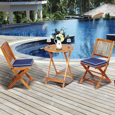Milbourn 3 Piece Seating Group with Cushions by Breakwater Bay