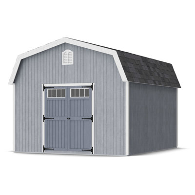 Colonial Woodbury Outdoor Wood Storage Shed