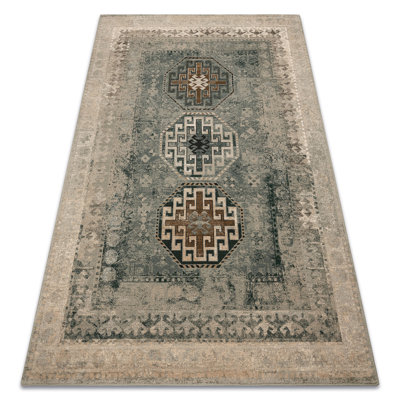 Lois Oriental Wool Area Rug