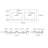 47" Upgraded Wall Mounted Double Basins Sink Solid Surface Rectangular Bathroom Sink With Faucet Hole