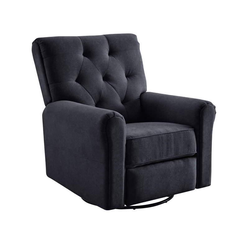 Fauteuil oscillant pivotant Coomer, Anthracite