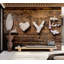 Murale déclaration d'amour sur bois Darias-331288066