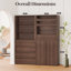 Commode à 4 tiroirs DIY Farmhouse, commode moderne pour chambre à coucher, salon, bureau-126267023