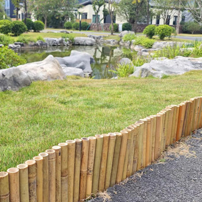MGP Even Edge 72 in. L x 10 in. H Bamboo Edging MGP Even Edge 72 in. L x 10 in. H Bamboo Edging