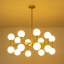 Lustre linéaire spoutnik moderne à 16 lumières Azucena-2112902783