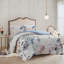 Ensemble de housse de couette en coton Shabby Chic Floral
