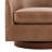 Bennett Vegan  Leather Swivel Barrel Chair-107506342