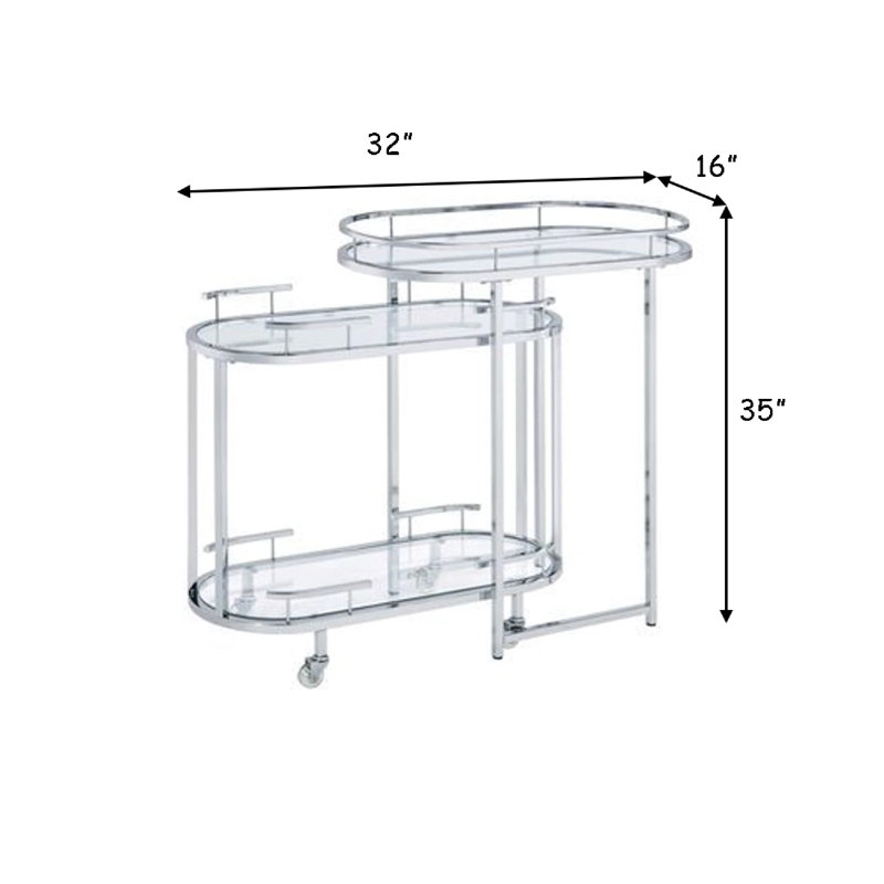 Metal Bar Cart