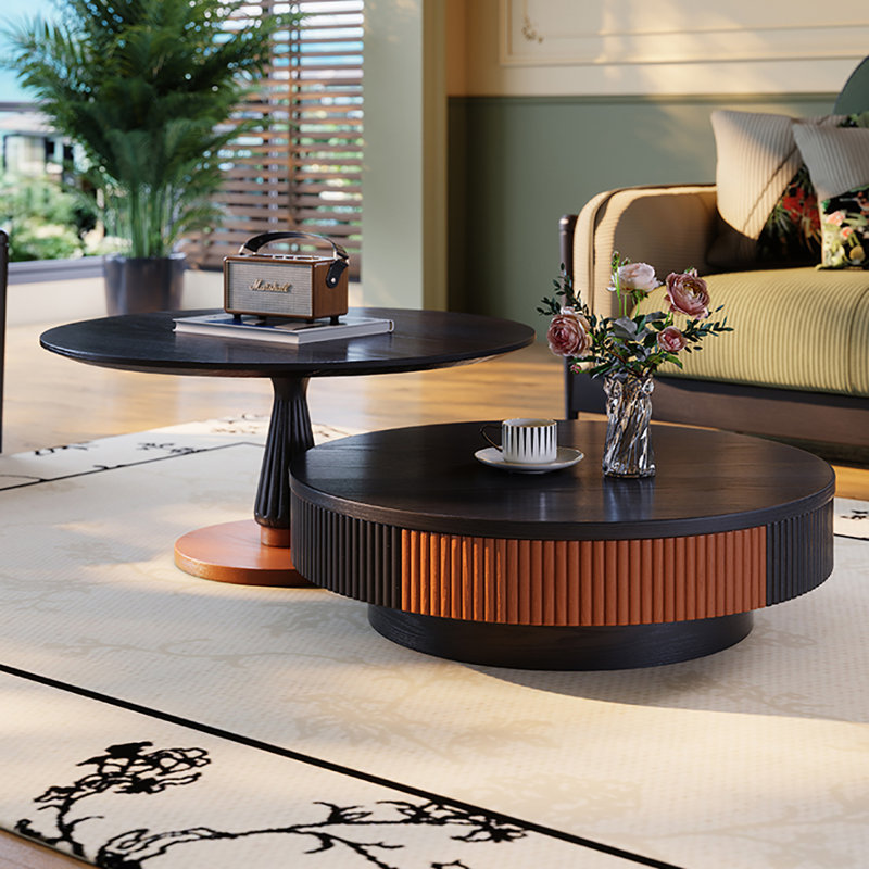 Old-fashioned coffee table set