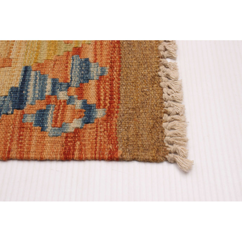 Tapis unique en laine nouvel âge 3 pi 5 po x 4 pi 9 po