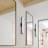 24” Matte Black Led Vanity Bar Light Indoor Wall Sconce With Acrylic Shade-720402011-720402010-720402021