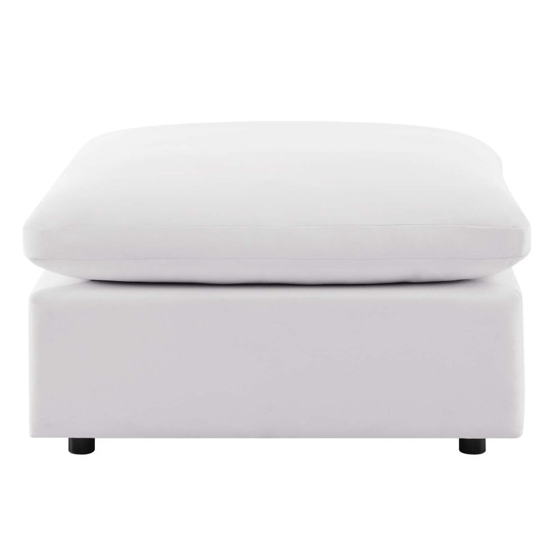 Modway Commix 4-Piece Outdoor Patio Sectional Sofa, White