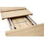 Justis Oak Solid Wood Dining Table-40532030-40532029