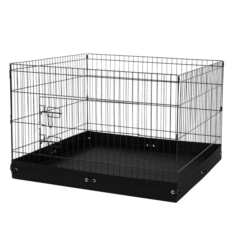 Enclos d'exercice pliable pour chien à 4 panneaux, taille 36 "X, imperméable 600D, convenant aux parcs pour petits chiens et lapins,