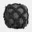 Handcrafted Wool And Cotton Pouf, Brown Colour