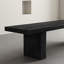 Banc en bois massif Maudene-1981100954