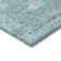 Machine Washable Indoor/Outdoor Xhevrie Teal Rug