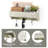 Leighanna Solid Wood Wall Organizer