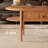 American style retro solid wood coffee table