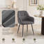 Chenille Fabric Dining Chair-1905099784