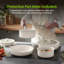 4L Aluminum Saucepan Set