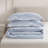 3-Piece Full/Queen Cotton Duvet Set,Blue