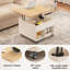 Lift Top Coffee Table with Storage