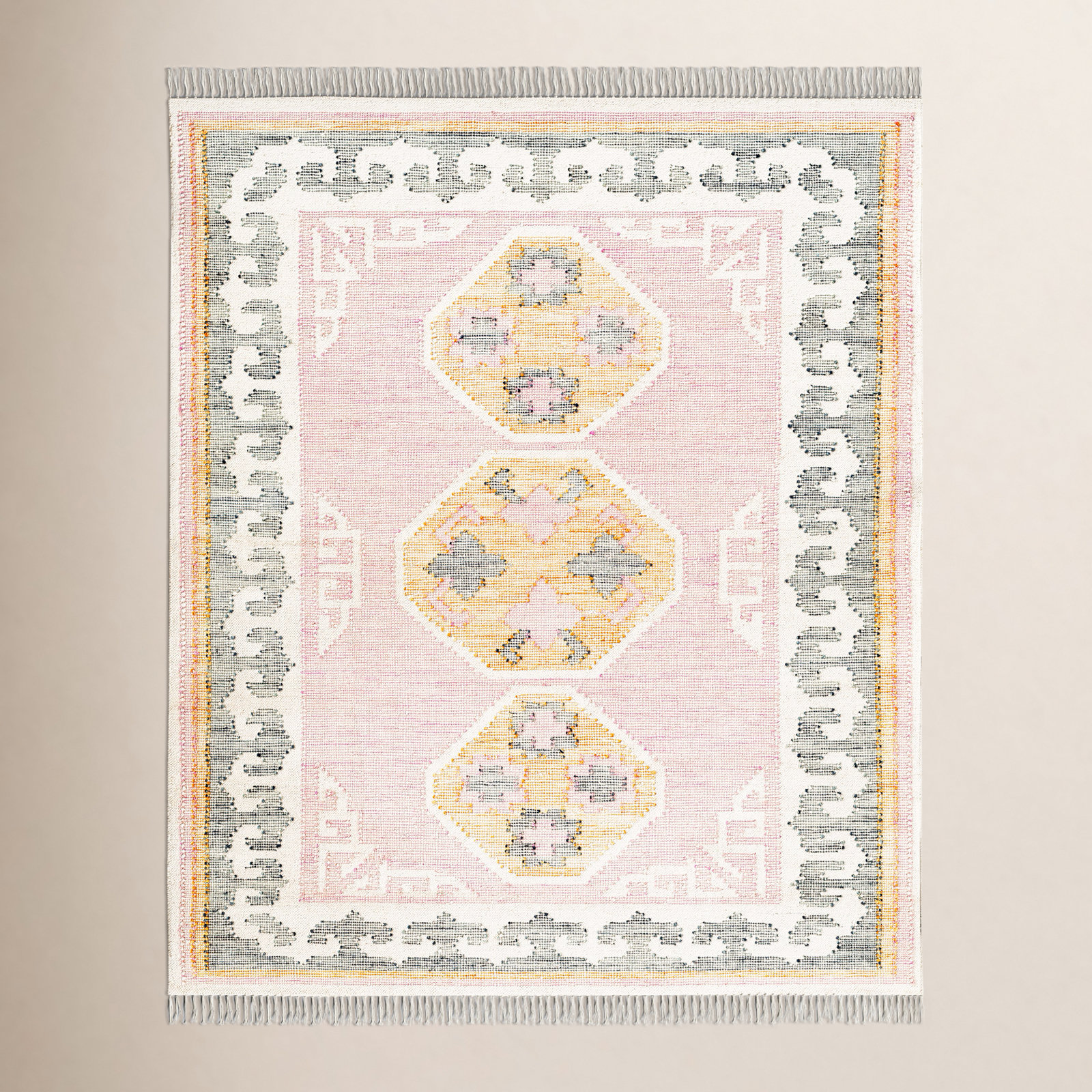 Ferrand Hand-Woven Oriental Rug, Rectangle 6' x 9'