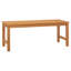 Banc de jardin pour l'extérieur avec cadre en bois et teck
