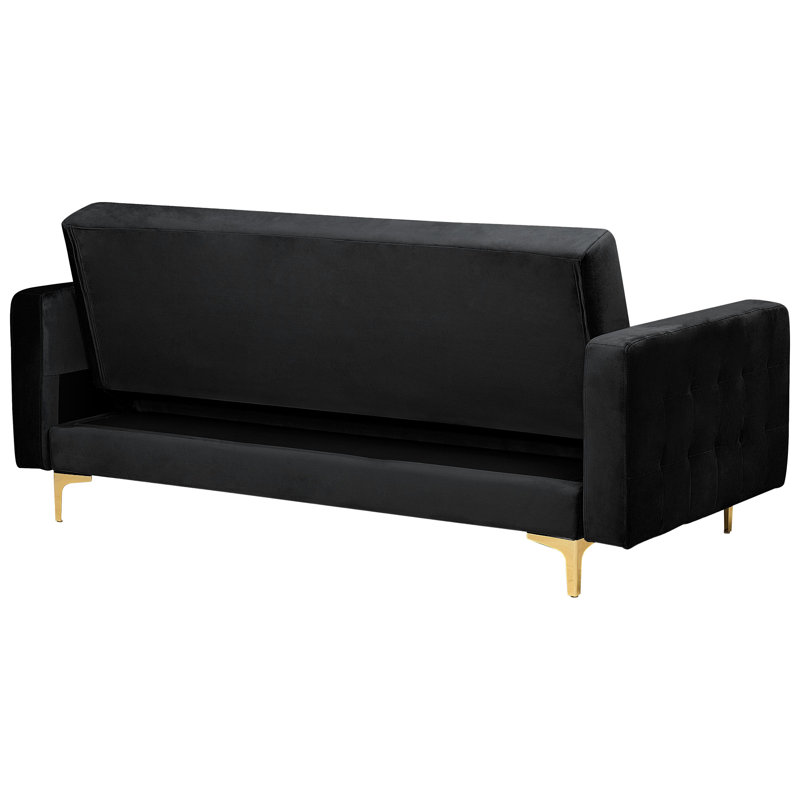 Lehighton 3 Seater Velvet Sleeper