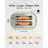 2 Slice Toaster, Wide Slots,High Lift, Auto-Off, & Frozen Modes For Toast, Bagels, Waffles & Fruity Breads, Modern Sleek Design, Easy-Clean Crumb Tray-106925099