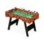 Tables de soccer brun et noir en bois manufacturé et métaux