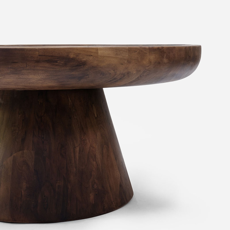 Table basse en bois massif, Café