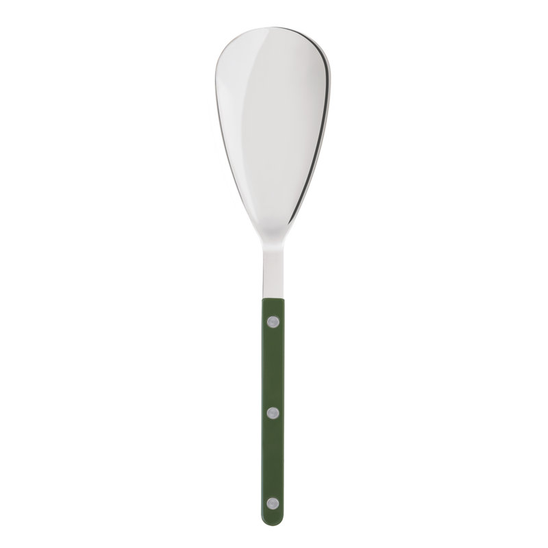 Bistrot Solid Serving Spoon, Green